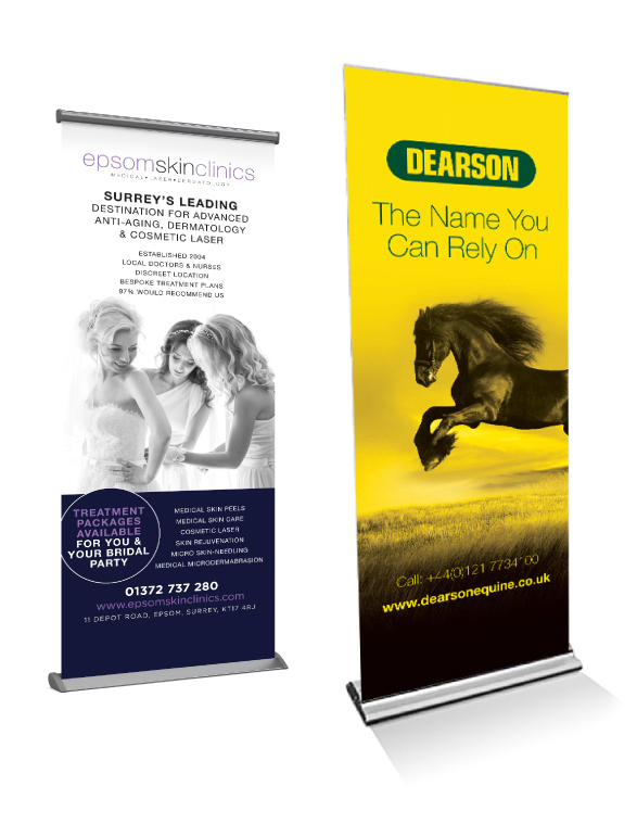 pull up banner design and print