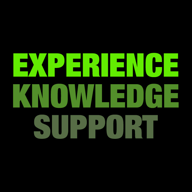 design experience, knowledge and support